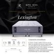 Colchón de resortes King Koil Lexington de 2 plazas 130x190 cm
